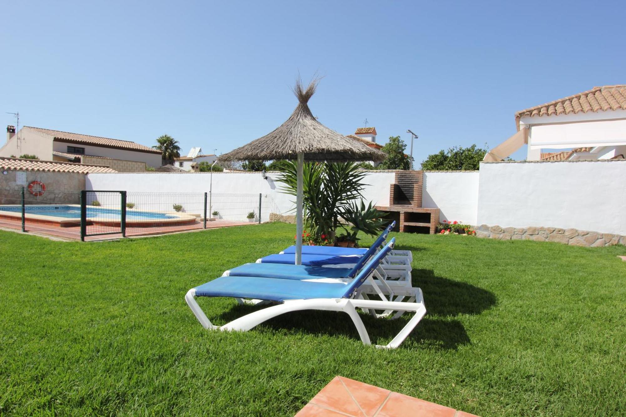 Villa Rocio Conil Conil De La Frontera Exteriör bild